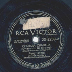 Perry Como - Chi-Baba Chi-Baba / When you were sweet sixteenl