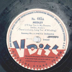Sammy Kaye / Guy Lombardo - Medley / a) Just a prayer b) Irish washerwoman