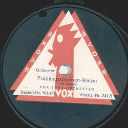 Vox-Tanz-Orchester - Frhlingsstimmen-Walzer / Dorfschwalben aus sterreich 