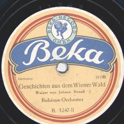 Bohme-Orchester - Geschichten aus dem Wiener Wald 