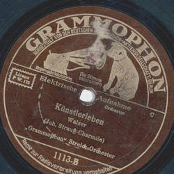 Grammophon-Streich-Orchester - Nachtschwrmer / Knstlerleben