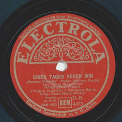 Margherita Perras - Eines Tages sehen wir / Mit der...