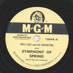 Russ Case - Symphony of Spring / With my eyes wide open, Im dreaming
