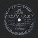 Fran Warren - January, February, March / Any time at all