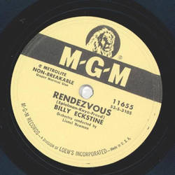 Billy Eckstine - Im in a mood / Rendevous