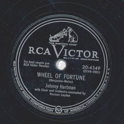 Johnny Hartmann - Im afraid / Wheel of fortune