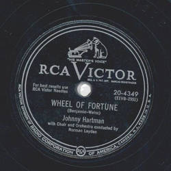 Johnny Hartmann - Im afraid / Wheel of fortune