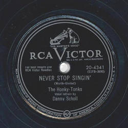 The Honky-Tonks - You better stop tellin lies about me / Never stop singin