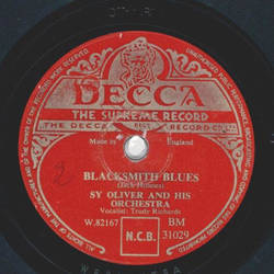 Sy Oliver - Blacksmith Blues / Any Time