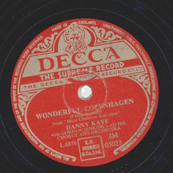 Danny Kaye - Anywhere I wander / Wonderful Copenhagen