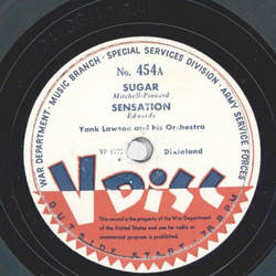 Yank Lawson / Harry James - a) Sugar b) Sensation / a)...