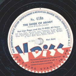 Jack Teagarden / Hot Lips Page - If I could be with you one hour tonight / The Sheik of Araby