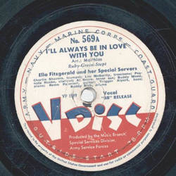 Ella Fitzgerald / Jo Stafford - Ill always be in love with you / Blue Moon