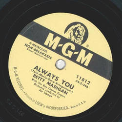 Betty Madigan - That was my heart you heard / Always you