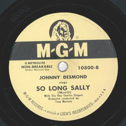 Johnny Desmond - A Bushel and a Peck / So long Sally