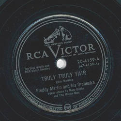 Freddy Martin - Truly truly fair / The good humor man