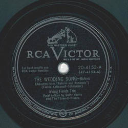 Irving Field Trio - The Wedding Song / West Indies
