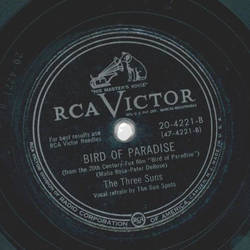 The Three Suns - At the end of the day / Bird of Paradise