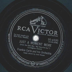 Frankie Carle - Just a moment more / For all we know