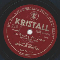 Bernard Derksen - Im Reiche des Indra, Teil I und II 