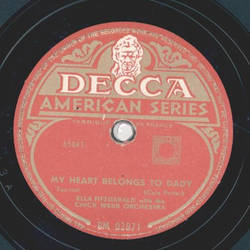 Ella Fitzgerald - My Heart belongs to Dady / That was my Heart