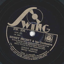 Sidney Bechet - Chant in the night / Jungle Drums