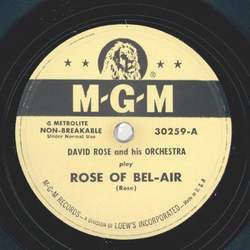 David Rose - Rose of Bel-Air / Dance of the spanish onion