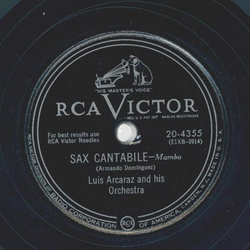 Luis Arcaraz - Sax Cantabile / Trumpet Mambo