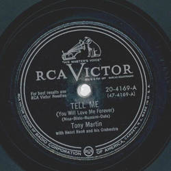 Tony Martin - Tell me / Do you really love me?