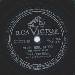 The Fontane Sisters - Moon, June, Spoon / The Rhumba Boogie
