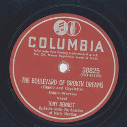 Tony Bennett - The Boulevard of broken Dreams / I wanna be loved