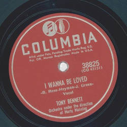 Tony Bennett - The Boulevard of broken Dreams / I wanna be loved