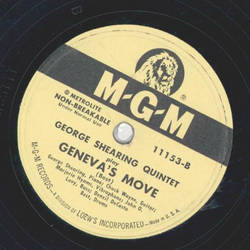 George Shearing Quintett - Thine alone / Genevas move