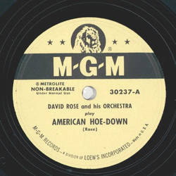 David Rose - American hoe-down / Time and time again
