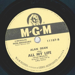 Alan Dean - Be Anything / All my Life