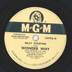 Billy Eckstine - Pandora / Wonder why