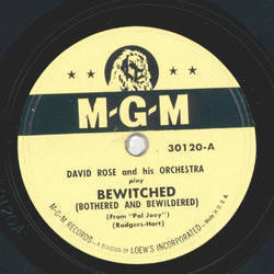 David Rose - Bewitched / Moon of Manakoora