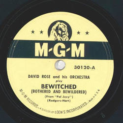 David Rose - Bewitched / Moon of Manakoora