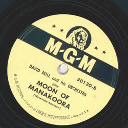 David Rose - Bewitched / Moon of Manakoora