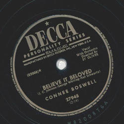 Connee Boswell - Begin the Beguine / Believe it beloved