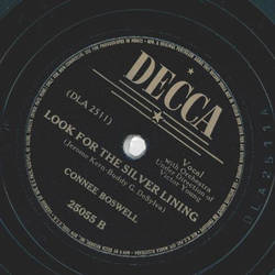 Connee Boswell - Smoke gets in your eyes / Look for the silver lining