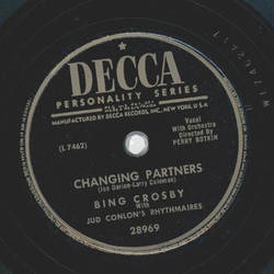 Bing Crosby - Yall come / Changing Partners