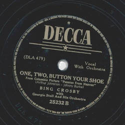 Bing Crosby - So do I / One, two, button your shoe