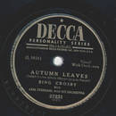 Bing Crosby - Autumn Leaves / This is the Time