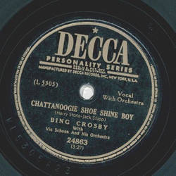 Bing Crosby - Bibbidi-Bobbidi-Boo / Chattanoogie Shoe shine Boy