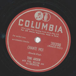 Toni Arden - Chante Moi / So deep my Love