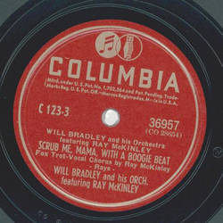 Will Bradley - Scrub me, mama, with a Boogie Beat /...