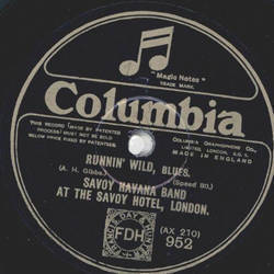 Savoy Havana Band - Blue Hoosier / Runnin Wild