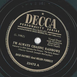 Dick Haymes - Im always chasing Rainbows / Tomorrow is forever