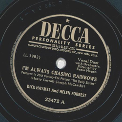 Dick Haymes - Im always chasing Rainbows / Tomorrow is forever